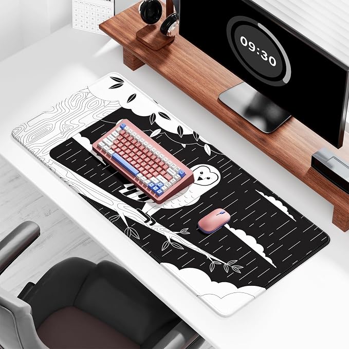 Auhoahsil Ultra Large Gaming Mousepad, XXL Extended Full Size Desktop Matt - Image 2