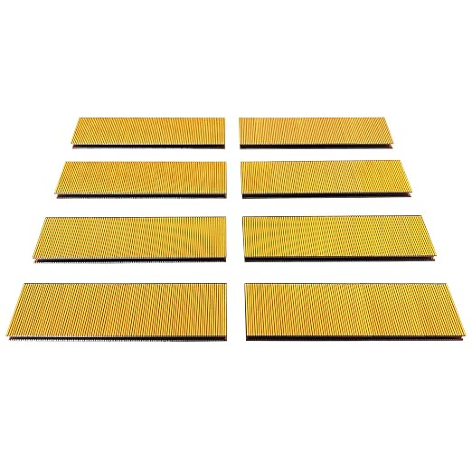 18 Gauge 1/4" Narrow Crown Staples 1-1/2" Leg Galvanized 800 Pack by SimCos