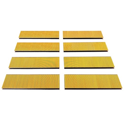 18 Gauge 1/4" Narrow Crown Staples 1-1/2" Leg Galvanized 2000 Pack by SimCos