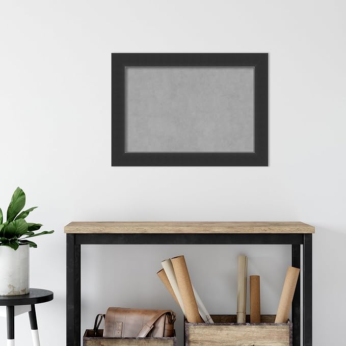 Amanti Art Black Framed Magnetic Board 21x29 Medium Vision Board - Image 5