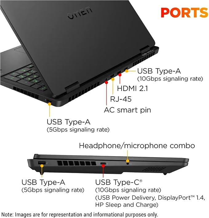 HP OMEN 16 Gaming Laptop, Intel Ultra 9-285H, 64 GB DDR5 RAM, 1 TB PCIe SSD - Image 5
