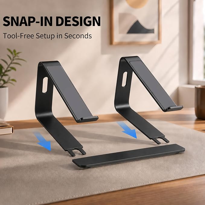 Orionstar Ergonomic Laptop Stand, Premium 5mm Aluminum Riser - Image 6