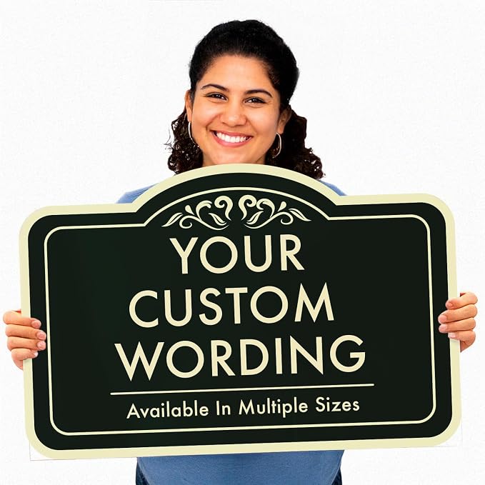 Custom Decorative Outdoor Metal Sign - Image 8