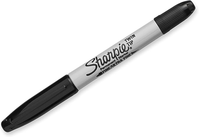 Sharpie Twin Tip Permanent Markers, Fine and Ultra Fine - Image 2
