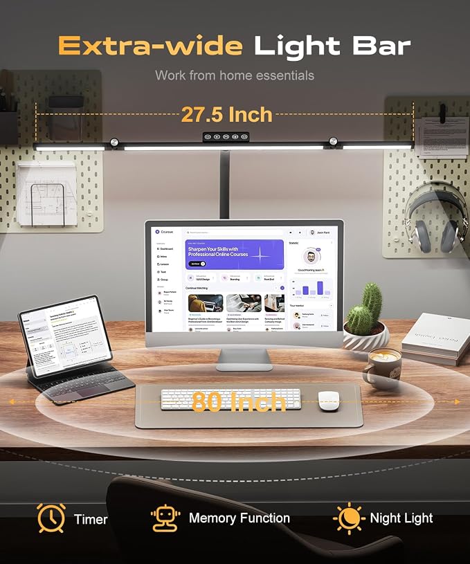 LED Desk Lamps for Office Home, Desk Light - Image 5