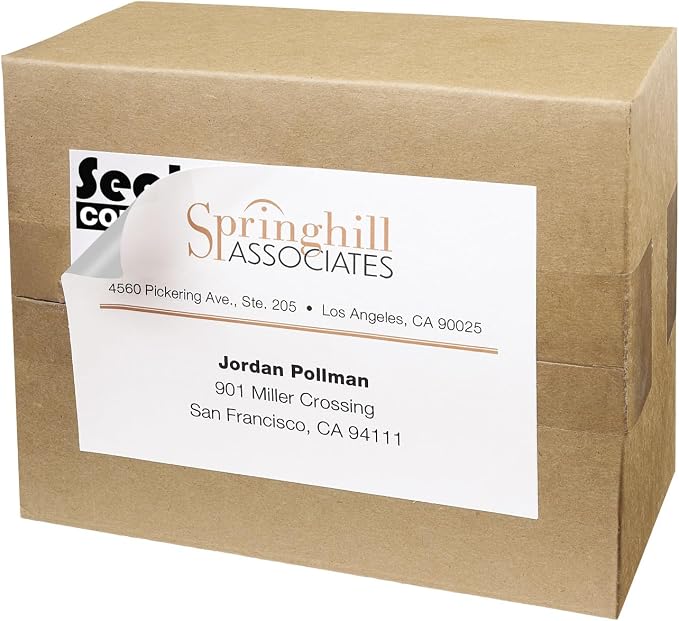 Avery Printable Shipping Labels, 20 Blank Address Labels - Image 6