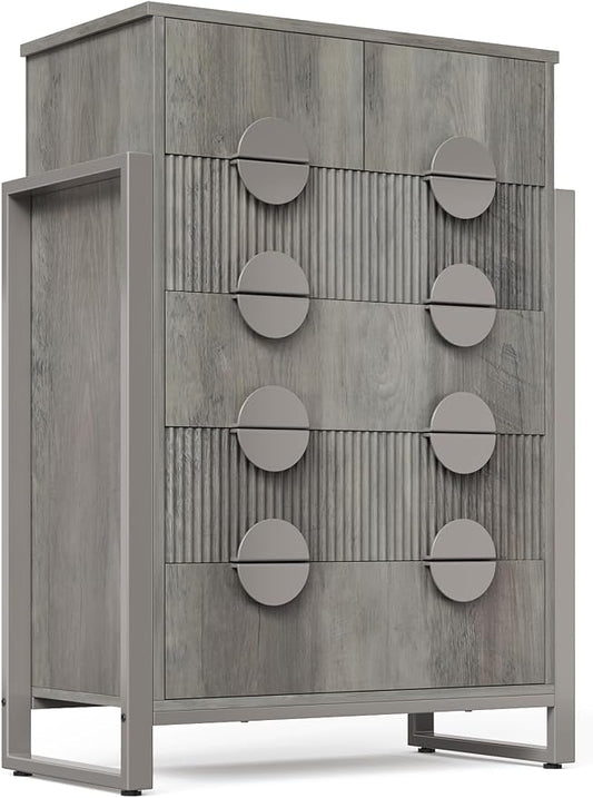LGHM Fluted Dresser for Bedroom by WelcometoLGHMHome