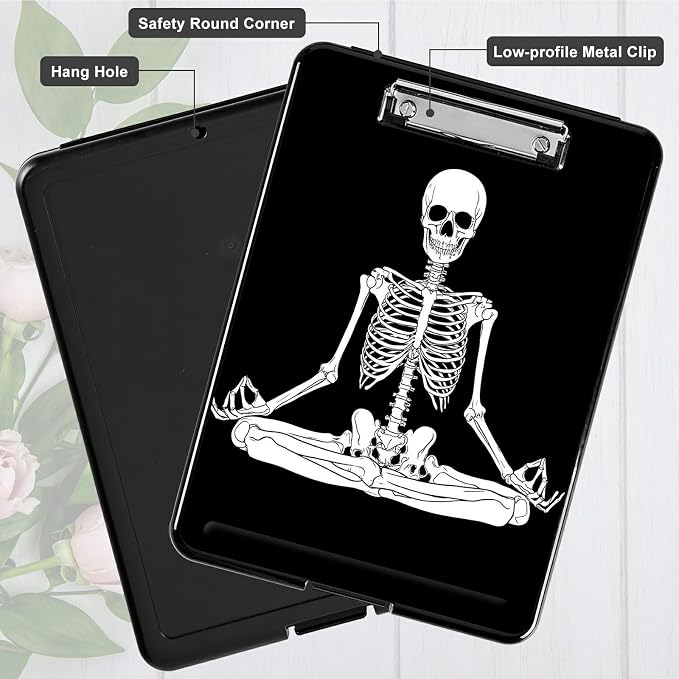 Sitting Skull A4 Clipboard - Image 5