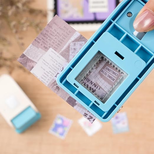 BAOFALI 2Pcs/Set Stamp Punch, 0.6 x 0.5 inch, 1 x 0.8 Inch, Rectangular Stamps - Image 8