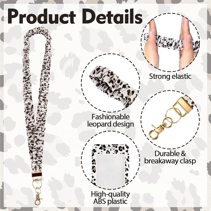 Teacher Lanyard, Scrunchie Lanyard - Image 3
