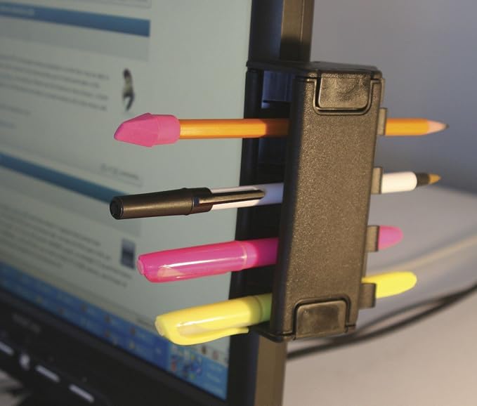 Easy To Use Products Pen Grip, Pencil Holder in Black - Image 3