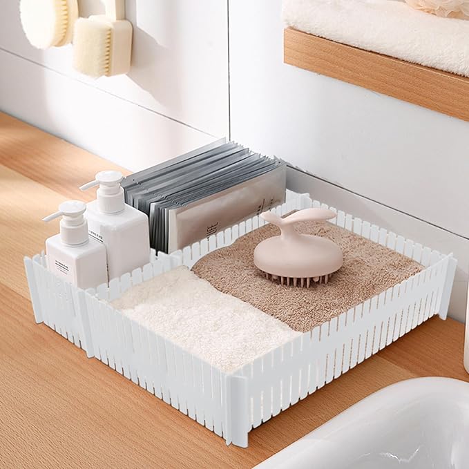 100 PCS Premium DIY Drawer Dividers, Adjustable Drawer Organizers - Image 6