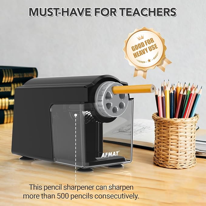 AFMAT Electric Pencil Sharpener - Image 7