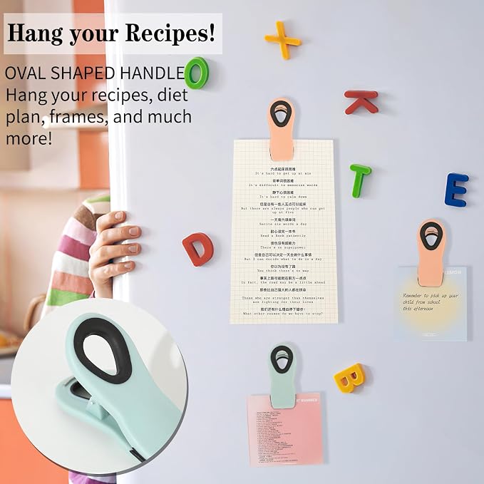 Chip Clips, Bag Clips, Magnetic Bread Food Package - Image 5