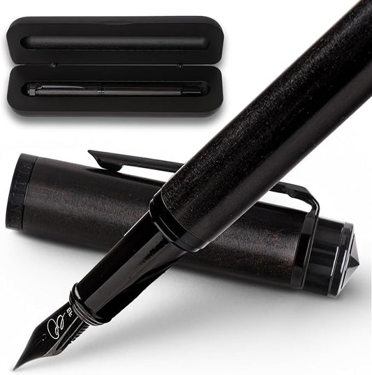 Ellington Pens Luxury Wood Fountain Pen Set – Fine Nib by EllingtonPens