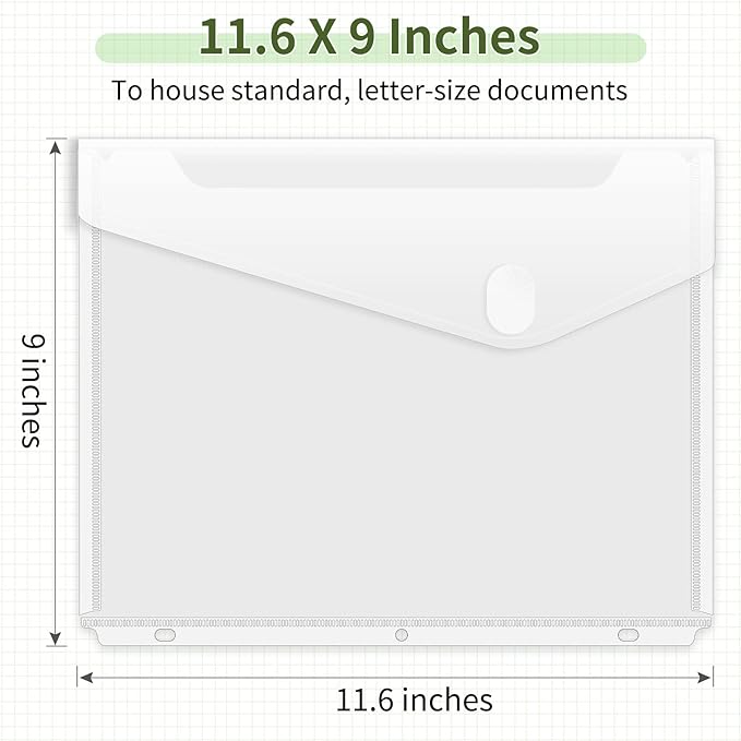 Sooez 12 Pack Binder Folders - Image 6