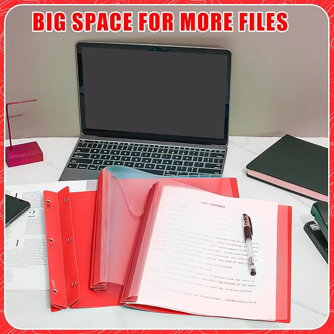 Teling 150 Pcs Clear Front Report Covers Bulk - Image 5
