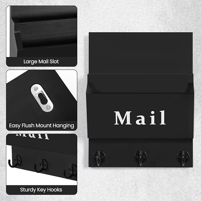 Lucundm Mail and Key Holder - Image 3