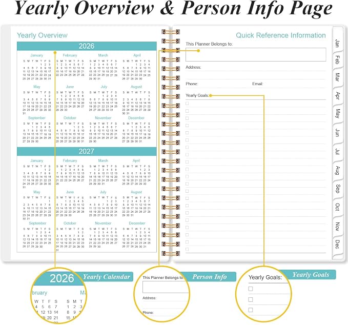 2026-2027 Monthly Planner - Image 5