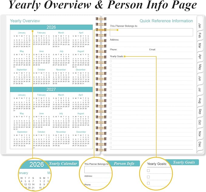 2026-2027 Monthly Planner - Image 5