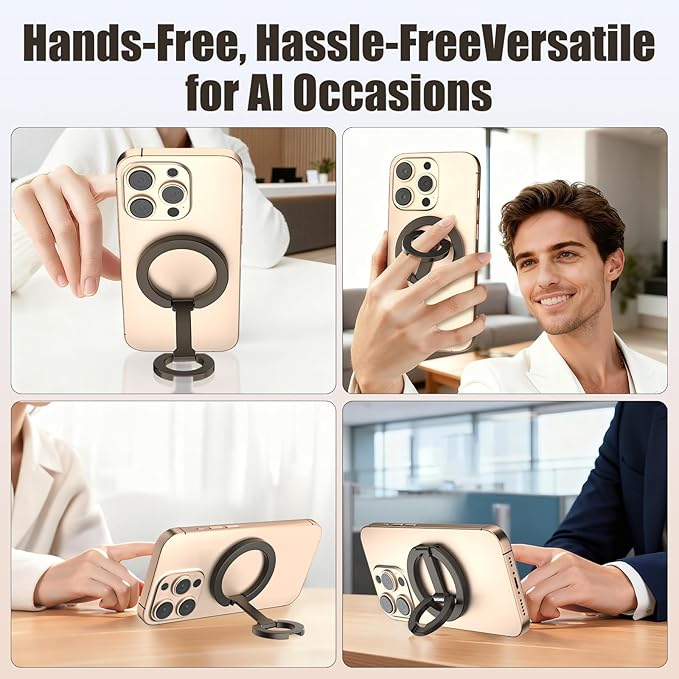 Magnetic Phone Ring for MagSafe Grip Mag Safe Accessory for iPhone - Image 4