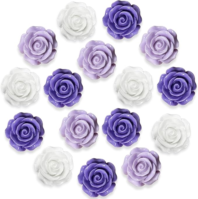 15pcs - Cute Flower Magnet, and Decoration by KEYDUACU