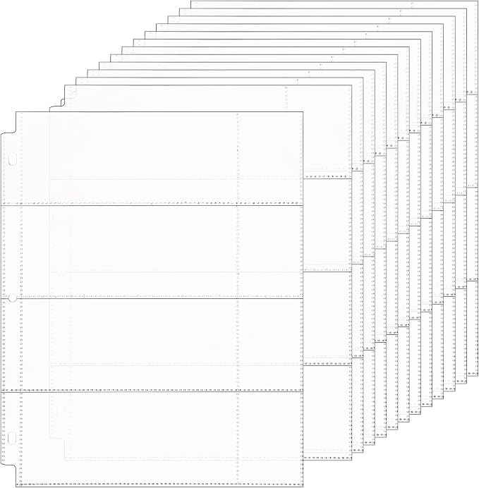 Chengu 60 Pcs 4 Pocket Currency Sleeves by CHENGU
