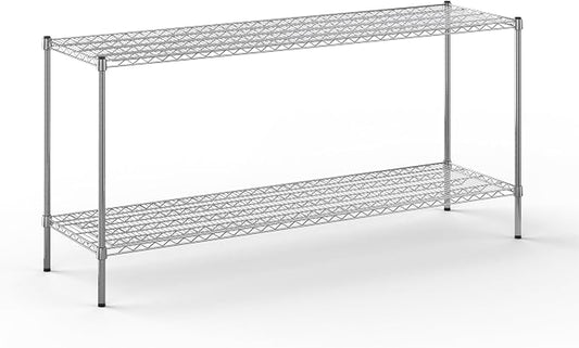 Regal Altair 21" Deep x 72" Wide x 34" Height Wire Shelving Kit | 2-Tier | NSF by Regal+Altair