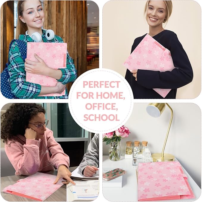 SKYDUE Pink Expanding File Folder - Image 7