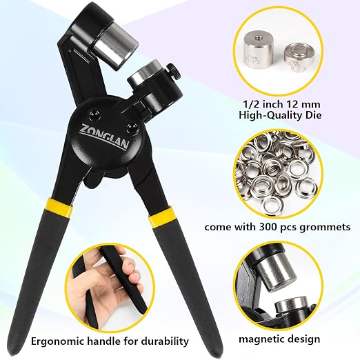 Heavy Duty Grommet Tool Kit - Image 3