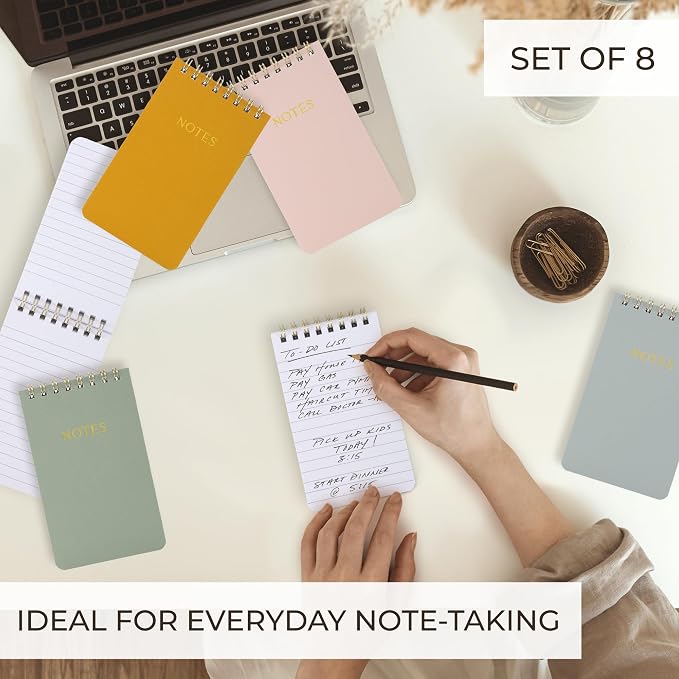 ZICOTO Aesthetic Pocket Notebooks Set Of 8 - Image 2