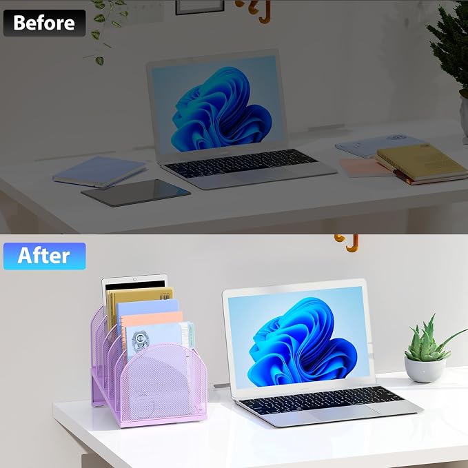 gianotter Desktop File Organizer, Desk Organizer - Image 2