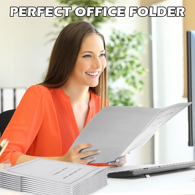 Marspark 50 Pack Year End Tax Folder 9 x 12 Inch Tax Return Folders - Image 6