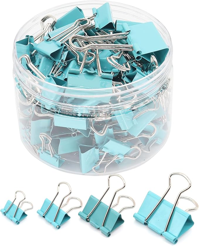 Binder Clip Paper Clamps by YOPINK
