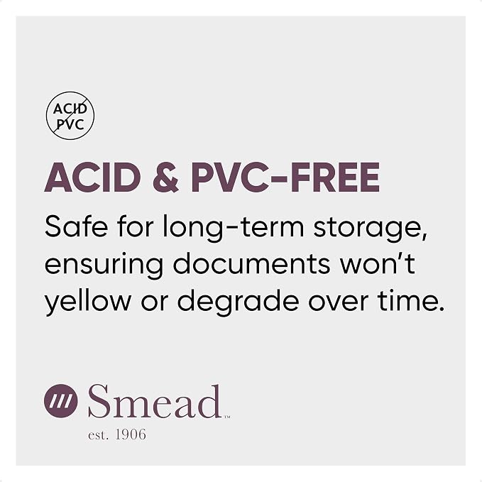 Smead Organized Up Poly Translucent Slash File Jacket, Three-Hole Punched - Image 6
