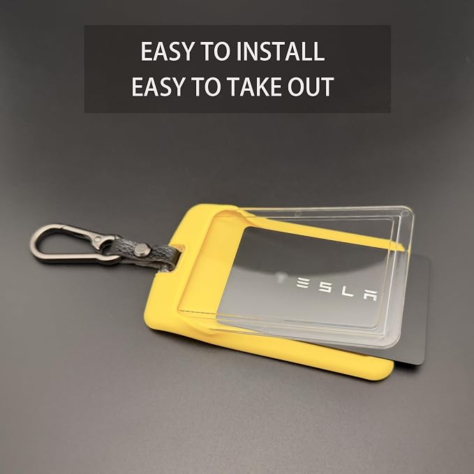TANDRIVE 2PCS Silicone Key Card Holder Case Compatible - Image 4