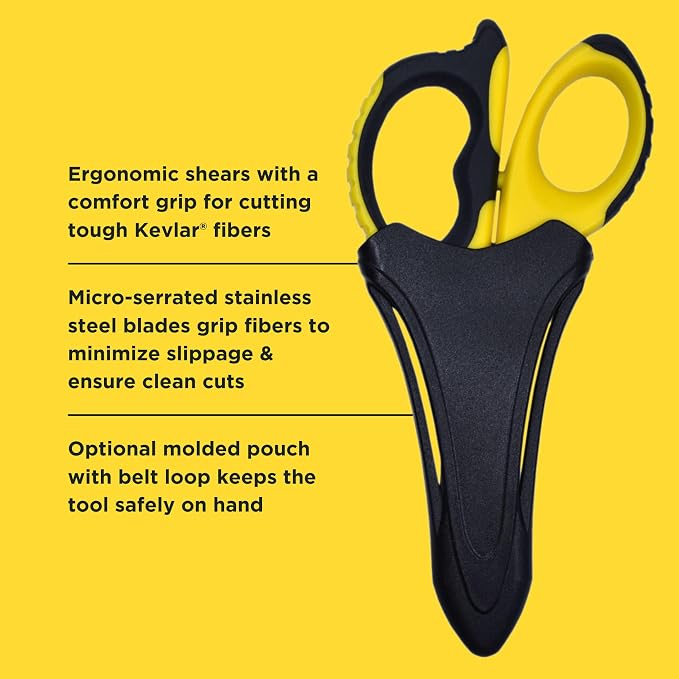 Miller KS-2 Fiber Optic Kevlar Scissors - Image 7
