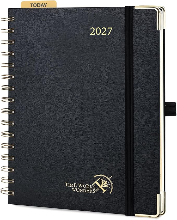 POPRUN 2027 Planner Daily Weekly and Monthly Calendar by POPRUN