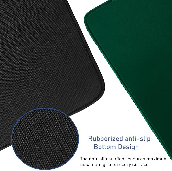 Large Mouse Pad with Stitched Edges, 47.3 X 23.6 in Desk Pad Durable Non-Slip - Image 3