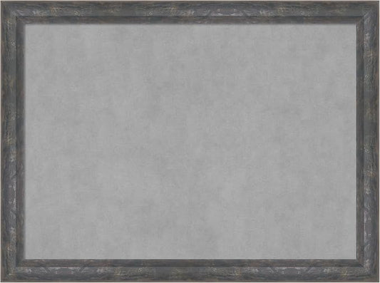 Amanti Art Grey Framed Magnetic Board 23x31 Medium Vision Board by AmantiArt