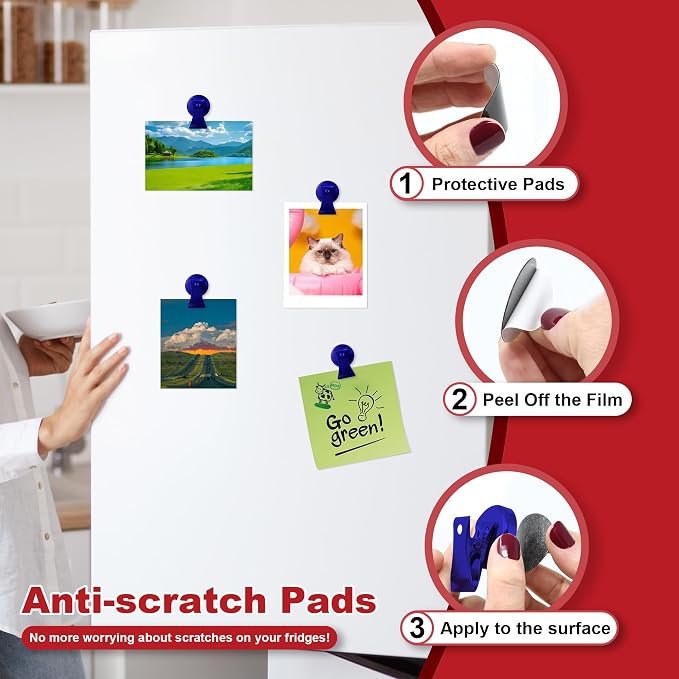 Magnetic Clips Heavy Duty 10 Pack | Strong Force Magnet Clips - Image 5