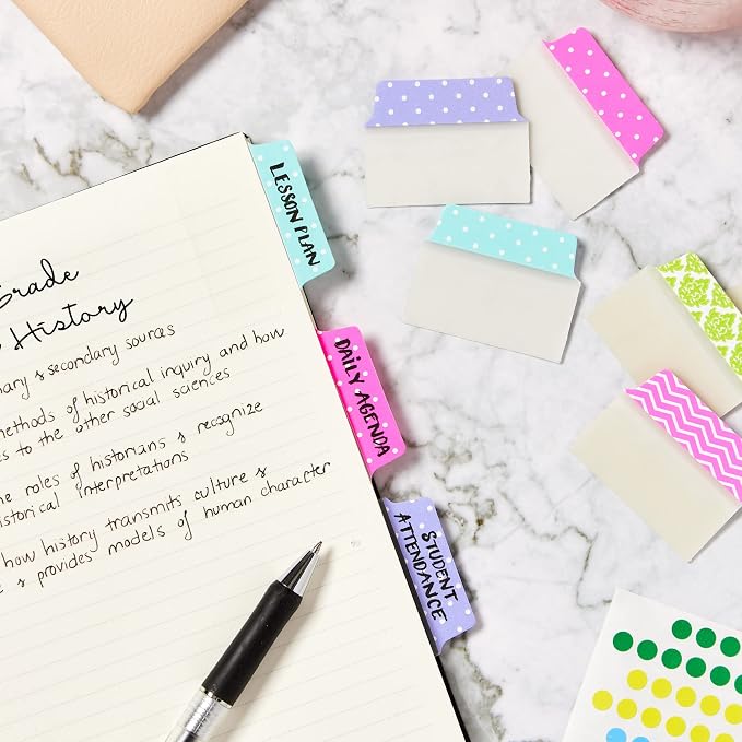 Avery Multiuse Ultra Tabs, 2-Side Writable, 24 Repositionable Tabs - Image 6