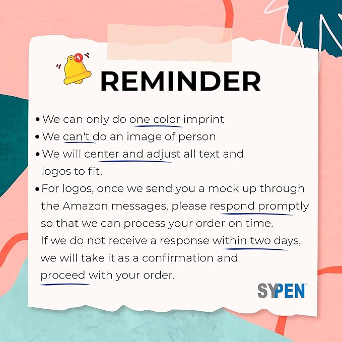 Personalized With your Custom Logo or Text Pens-Pack of 450- for Marketing, Parties, and Events, 2 in 1 Capacitive Stylus & Ballpoint Pen Compatible With Touchscreen Devices, Blue Ink,Rose Pens-DeskLoop Office