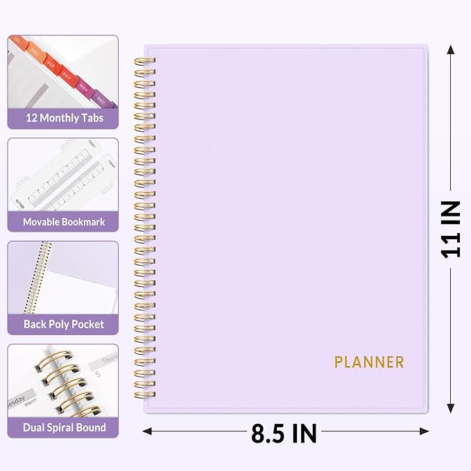 SUNEE Academic Planner 2026-2027 – Weekly & Monthly Planner, July 2026 to June - Image 5