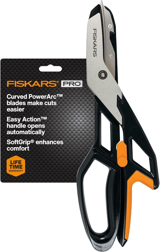 FISKARS PowerArc Easy Action Aluminum Tin Snips by Unknown