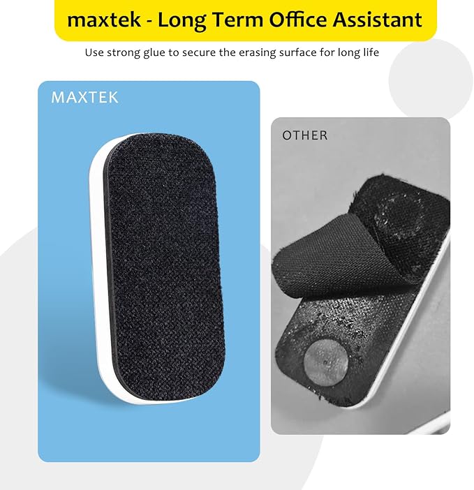 maxtek Dry Erase Eraser, Magnetic White Board Erasers - Image 8