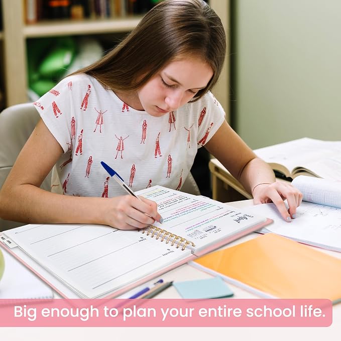 8.5" x 11" Academic Planner 2026-2027, Weekly & Monthly Calendar Planner Book - Image 6