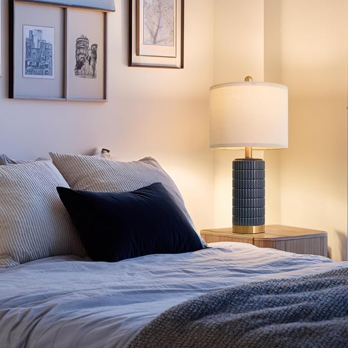 PoKat 21.5'' Bedside Table Lamps Set of 2 - Image 7