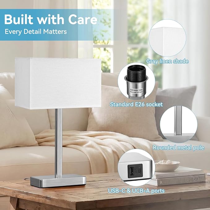 Hong-in Touch Lamps for Bedroom - Image 7