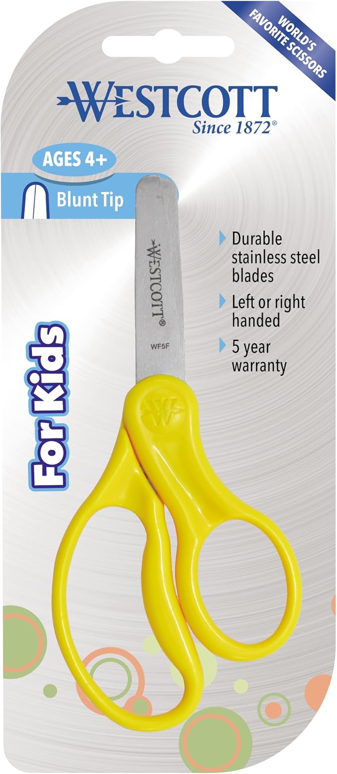 Westcott 15970 Right- and Left-Handed Scissors, Classic Kids' Scissors - Image 4